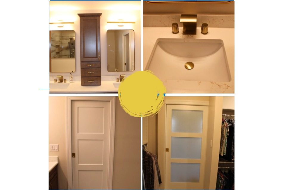bathroom remodel before and after