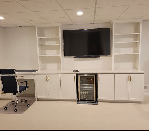 Basement remodel by D&R Home Solutions in Phoenixville, PA